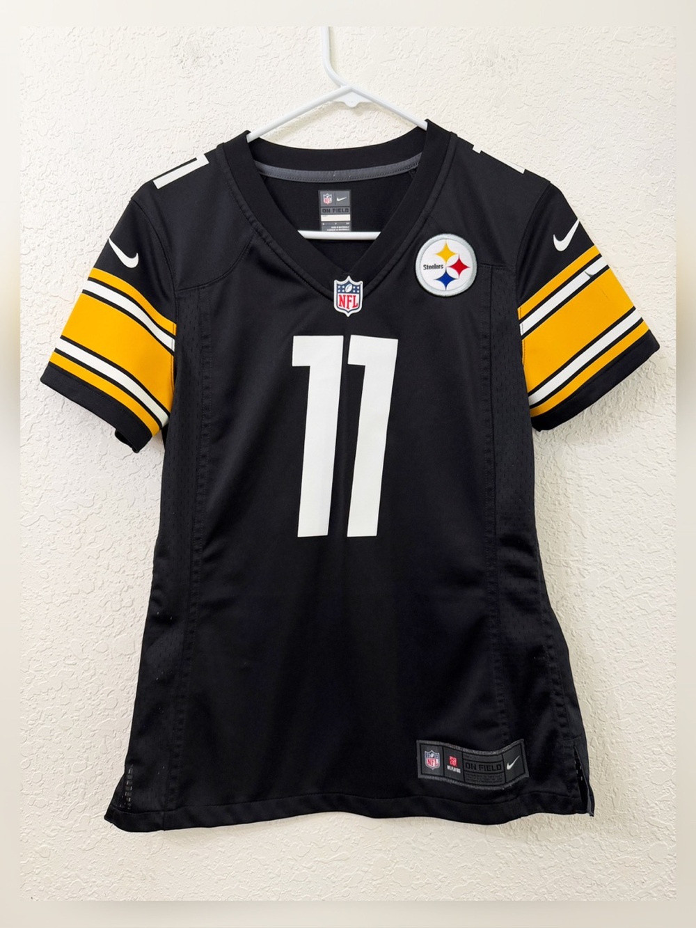 Nike NFL On Field Pittsburgh Steelers Chase Claypool #11 Jersey Women’s Small